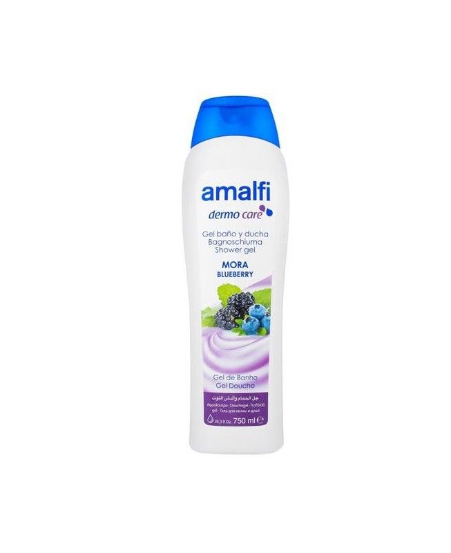 Amalfi Dermo Care Shower Gel Mora Blueberry, 750ml