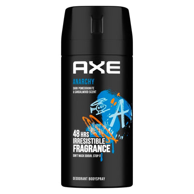 Axe Mini Men Deodorant Body Spray, Anarchy, 48 Hours of Irresistible Fragrance, 120ml