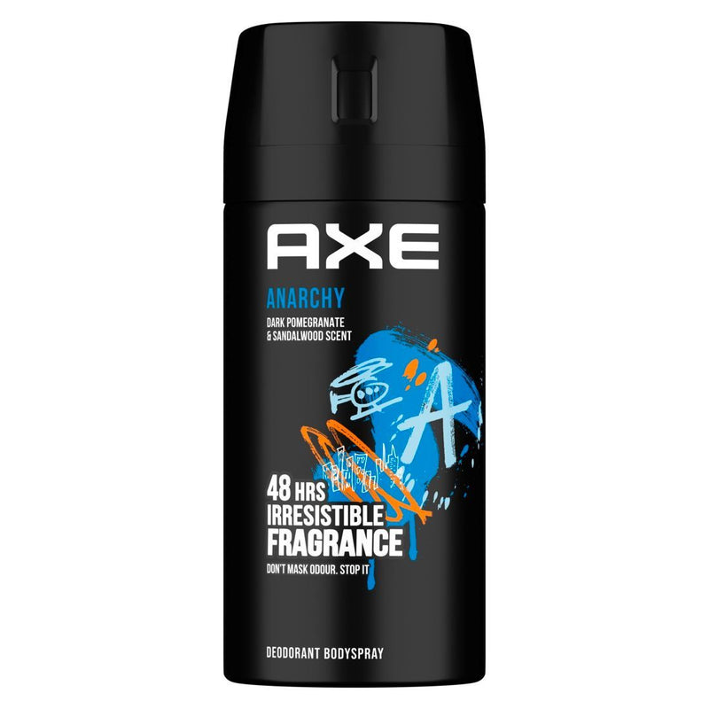 Axe Mini Men Deodorant Body Spray, Anarchy, 48 Hours of Irresistible Fragrance, 120ml