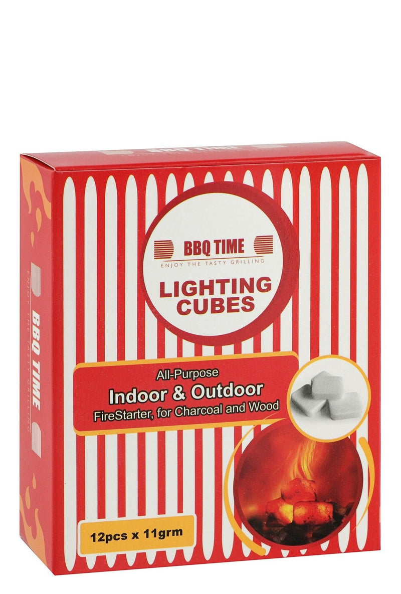 BBQ Time All-Purpose Lighting Cubes, 12 Pieces