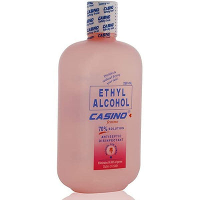 Casino Ethyl Alcohol 70% Antiseptic Disinfectant Solution, 250ml