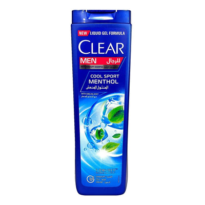 Clear Anti-Dandruff Cool Sport Menthol Shampoo, 400ml