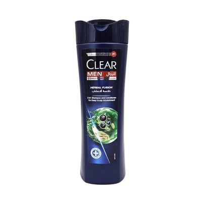 Clear For Men Herbal Fusion 2in1 Anti-Dandruff  Shampoo & Conditioner, 400ml