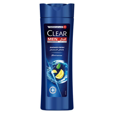 Clear For Men Shower Fresh Shampoo, 400ml
