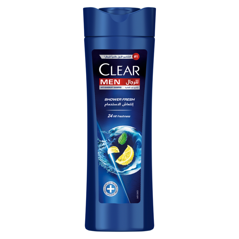 Clear For Men Shower Fresh Shampoo, 400ml