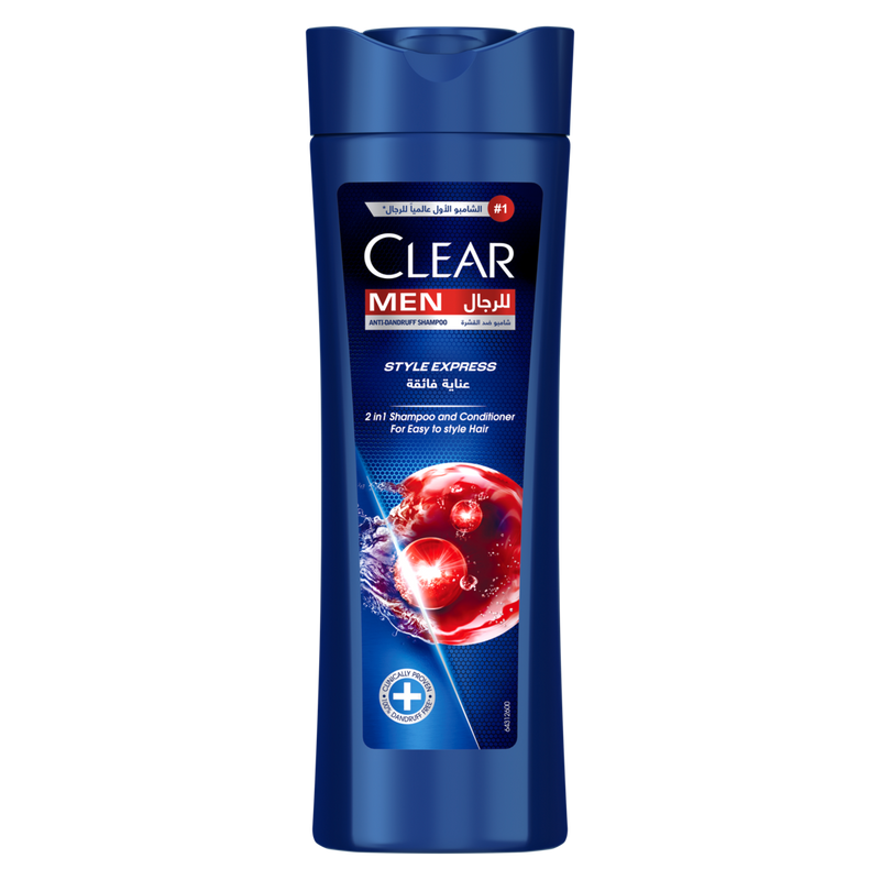 Clear For Men Style Express 2in1 Shampoo & Conditioner, 400ml