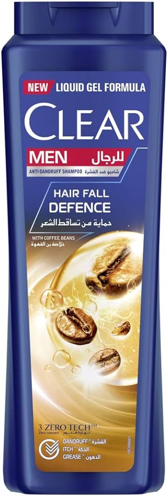 Clear Hair Fall Defense Shampoo, 600ml