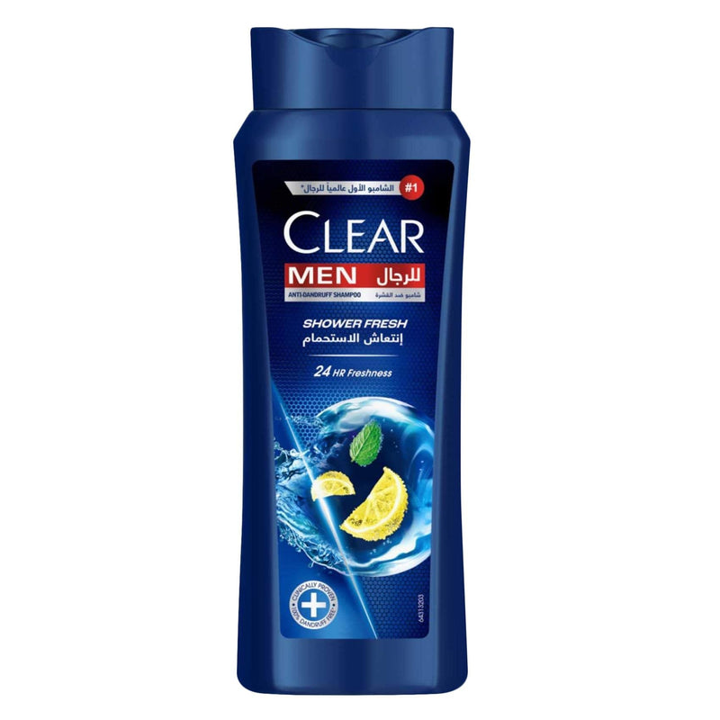 Clear Men Shower Fresh Anti-Dandruff Shampoo, 600ml