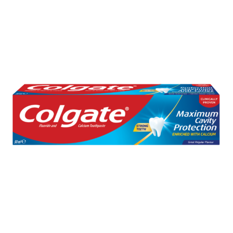 Colgate Anti-Cavity Toothpaste Maximum Cavity Protection 50ml