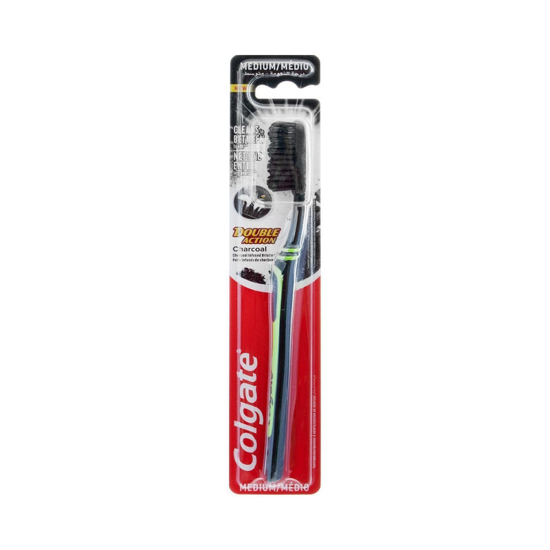 Colgate Double Action Charcoal Toothbrush