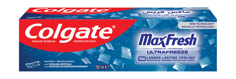 Colgate Max Fresh Toothpaste with Cooling Crystals Cool Mint, 100ml