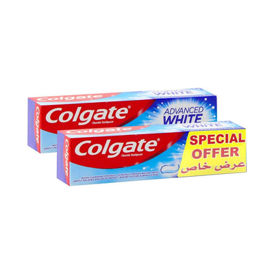 Colgate Toothpaste Total Advance White, 100ml X 2pcs