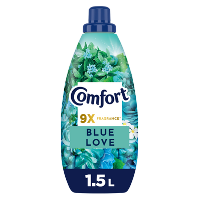 Comfort Concentrate Fabric Softener Blue Love, 1.5L