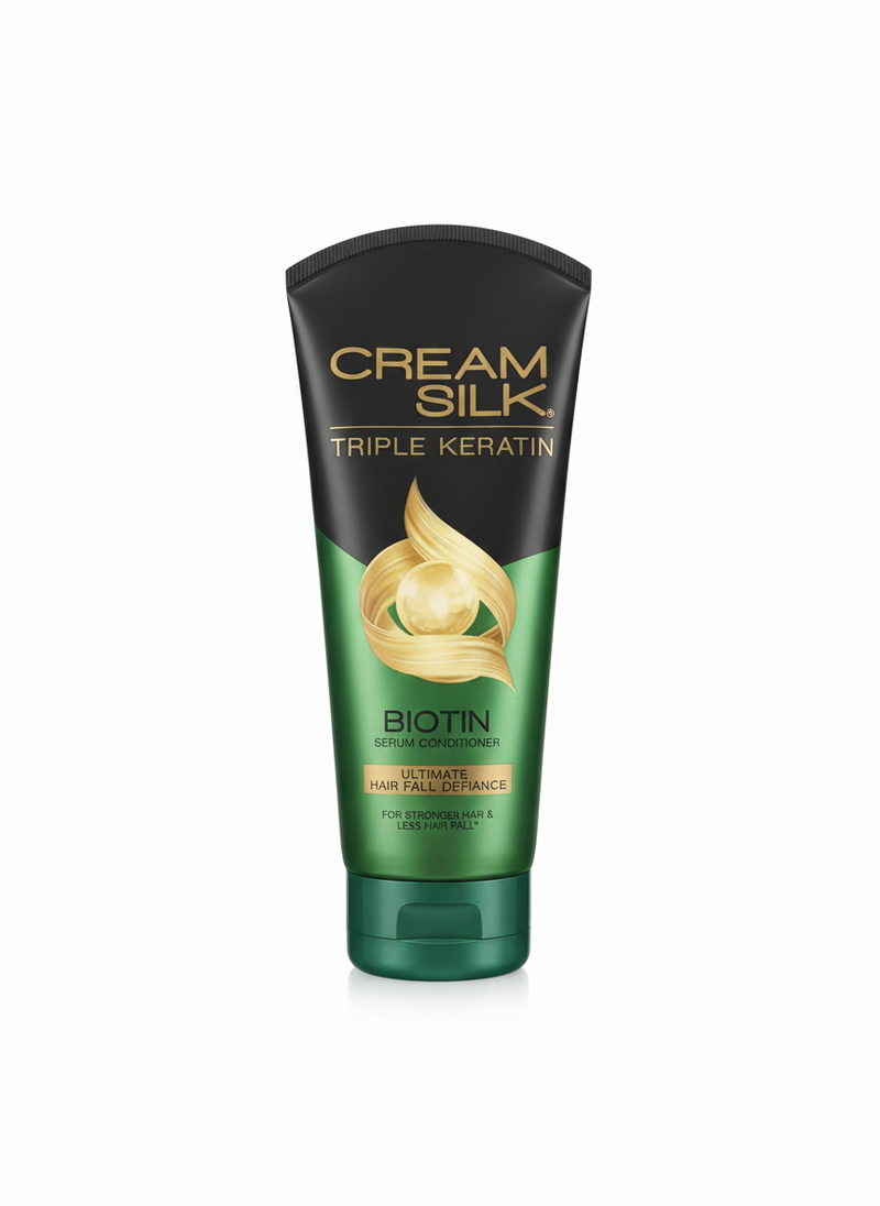 Cream Silk Triple Keratin Biotin Serum Conditioner, 170ml