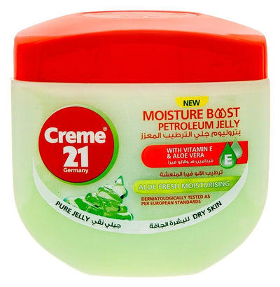 Creme 21 Moisture Boost Petroleum Jelly with Vitamin E & Aloe Vera, 300ml