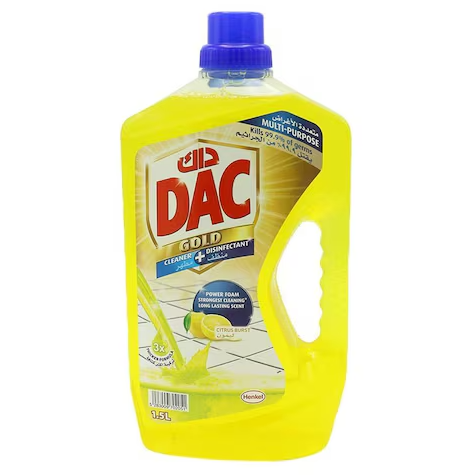 DAC Gold Lemon Disinfectant, 1.5L