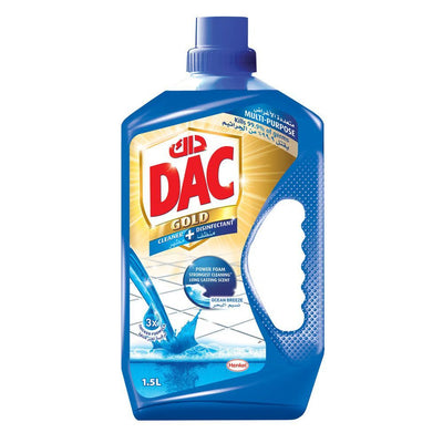 DAC Gold Ocean Breeze Disinfectant, 1.5L
