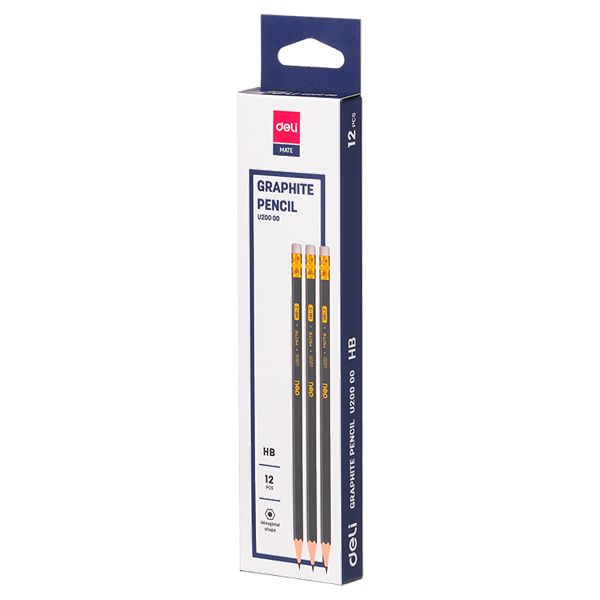Deli Navy Graphite Pencil Packet Eu20000