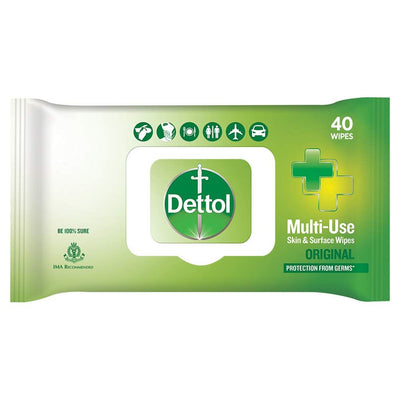 Dettol Multi Use 40 Wipes