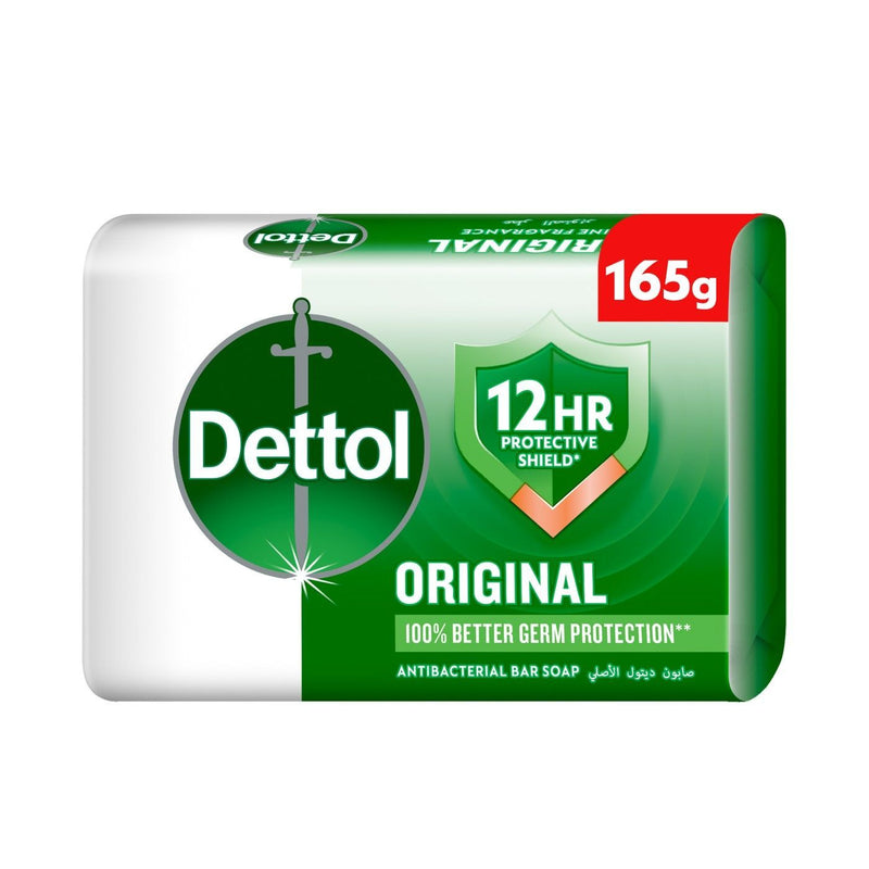 Dettol Original Pine Scent Bar Soap, 165g