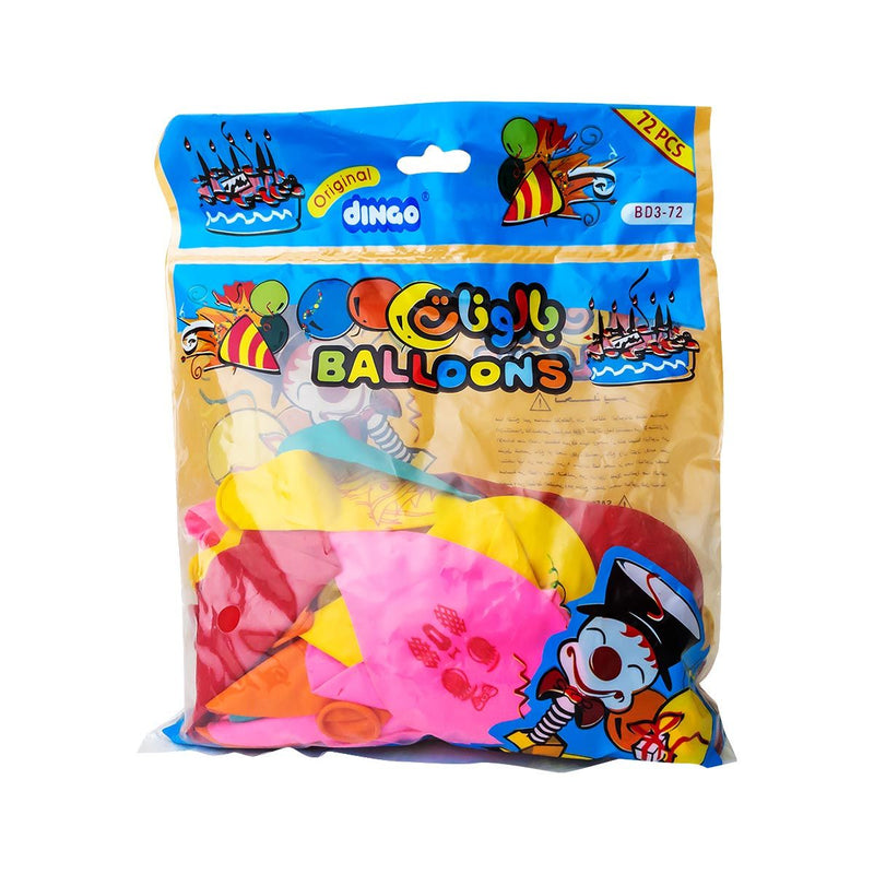 Dingo Balloons Original 72 pcs