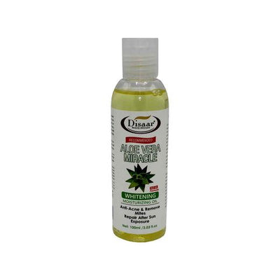 Disaar Aloe Vera Miracle Whitening Moisturizing Oil, 100ml