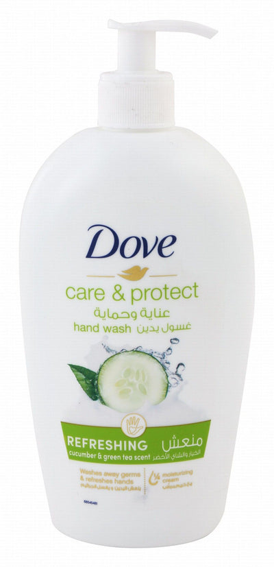 Dove Care & Protect Liquid Hand Wash Cucumber & Green Tea Scent, 500ml
