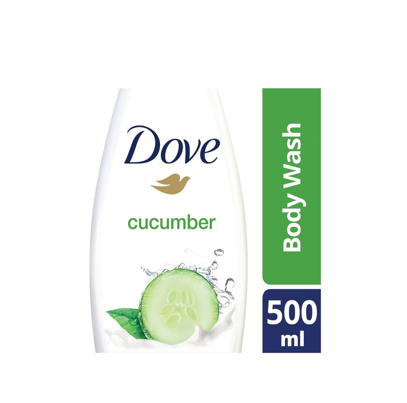 Dove Go Fresh Body Wash with Cucumber & Green Tea, 500ml