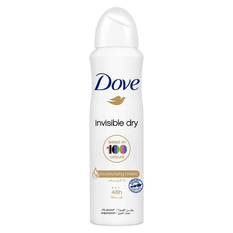 Dove Invisible Dry Antiperspirant Deodorant Spray for Women, 150ml