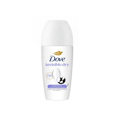 Dove Invisible Dry Antiperspirant Roll-On for Women, 50ml
