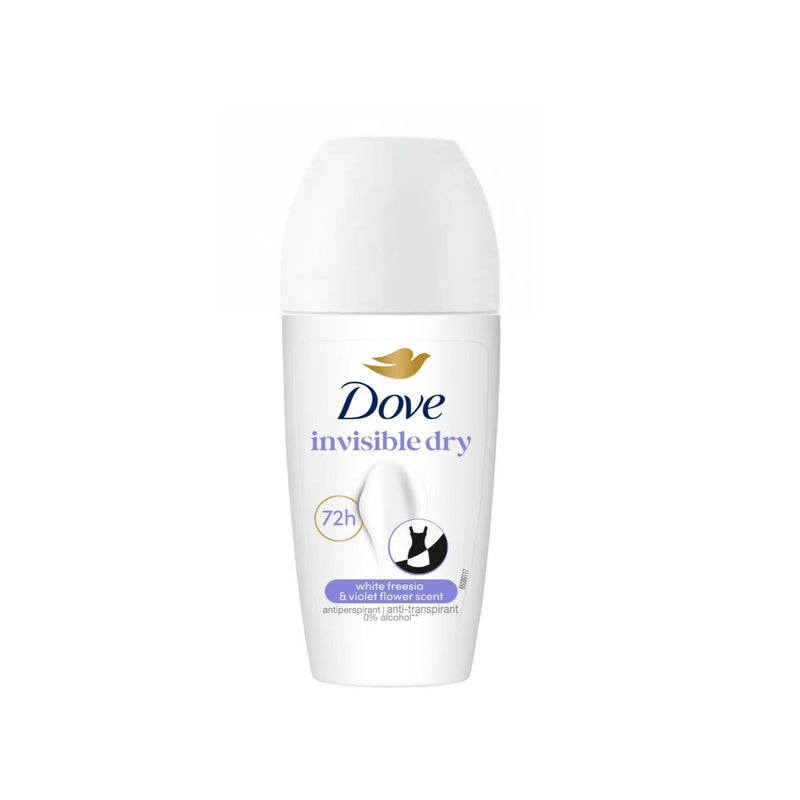 Dove Invisible Dry Antiperspirant Roll-On for Women, 50ml