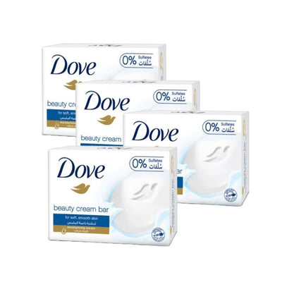 Dove Original Moisturizing Cream Soap Bar, 4x125g