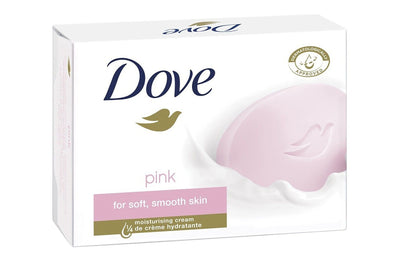 Dove Pink Soap Bar with Moisturizing Cream, 125g