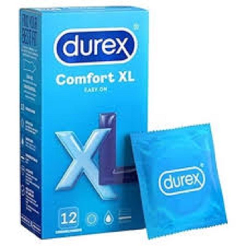 Durex Comfort XL Condoms, 12 Pieces
