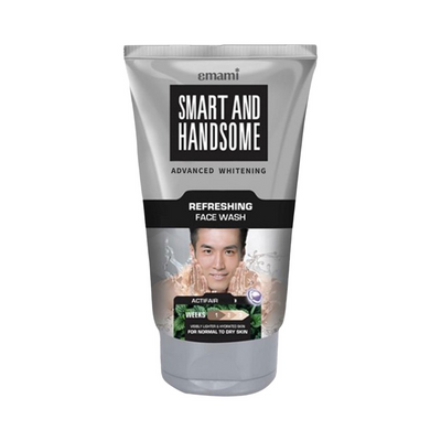 Emami Smart & Handsome Advanced Whitening Refreshing Face Wash, 50ml