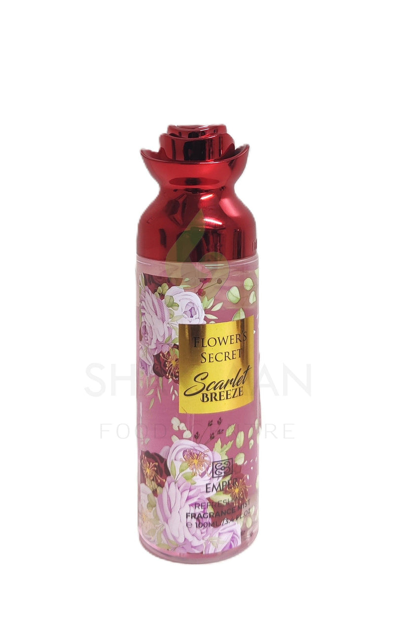 Emper Flowers Secret Scarlet Breeze Fragrance Mist, 100ml