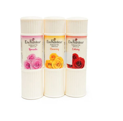 Enchanteur Perfumed Talc Powder, 3x120g
