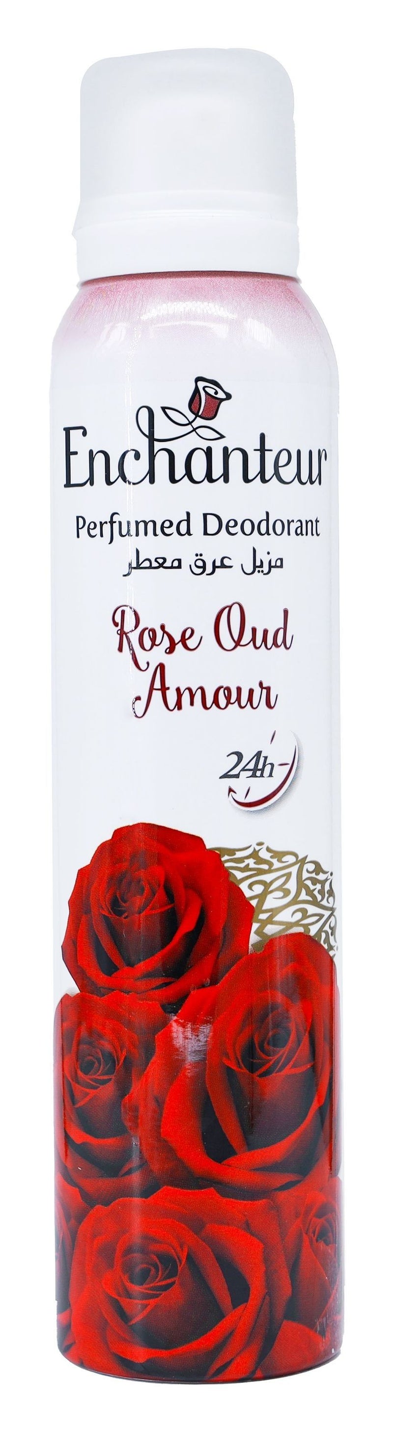 Enchanteur Rose Oud Amour Perfumed Deodorant Spray for Women, 150ml