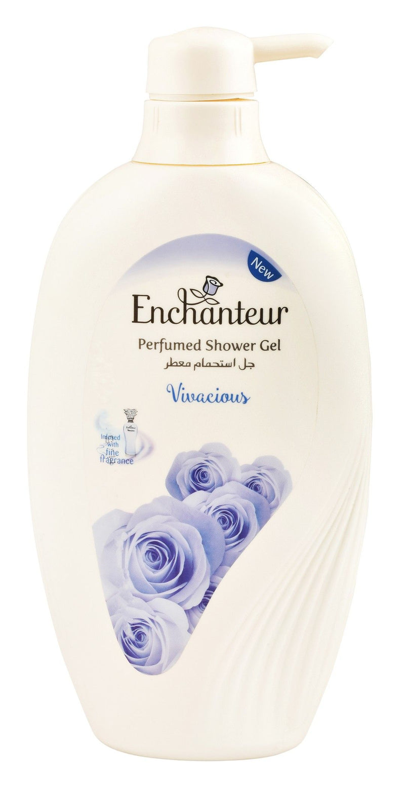Enchanteur Vivacious Perfumed Shower Gel, 550ml