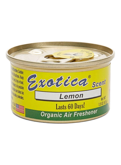 Exotica Lemon Scented Car Air Freshener