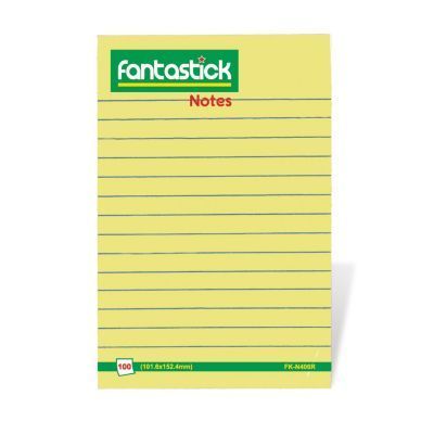 Fantastick Ruled Sticky Note 4x6 Inch