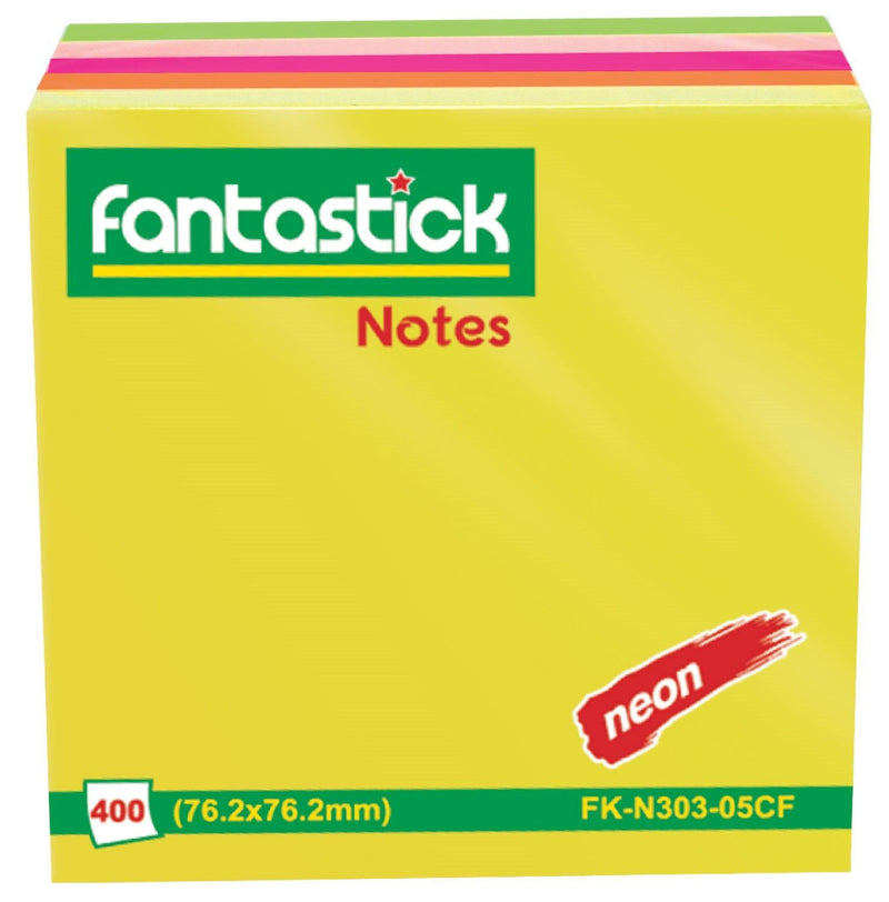 Fantastick Stick Notes 3x3" 5 colors