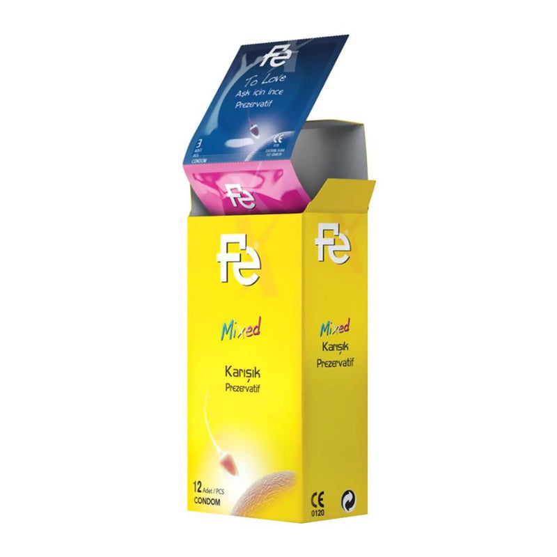 Fex Condom Mixed 12Pc