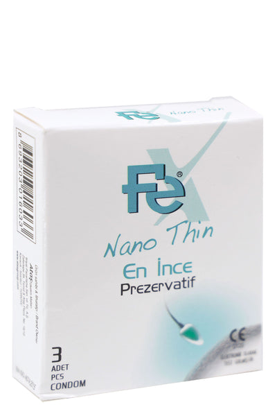 Fex Nano Thin Condom 3 Pcs