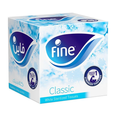 Fine Classic Tissues 2ply, 100 tissues