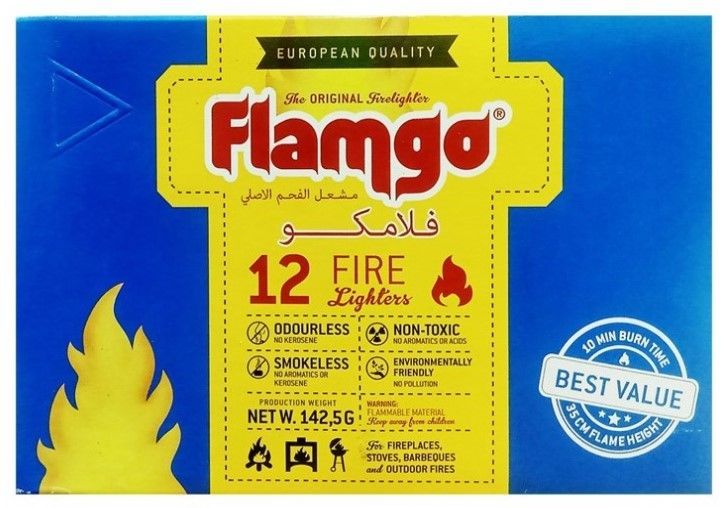 Flamgo 12 Fire Lighter 142.5 g