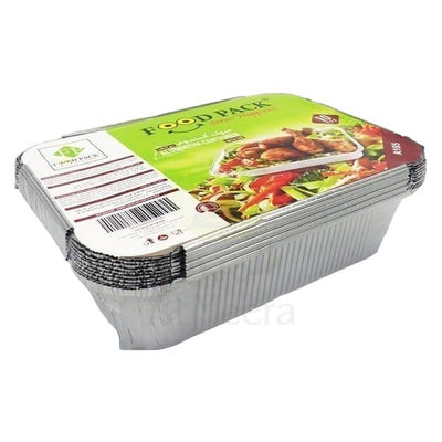 Food Pack Aluminum Container 10'S