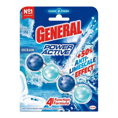 General Power Active Ocean Rim Block Toilet Cleaner, 50g