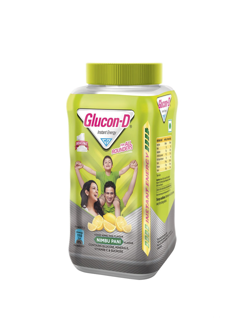 Glucon-D Nimbu Pani Instant Energy Health Drink, 400g