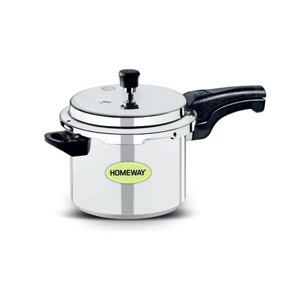 HOMEWAY Indian Pressure Cooker - Induction Bottom, 5L